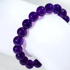 マダガスカル産！アメジスブレスレット - メルカリ