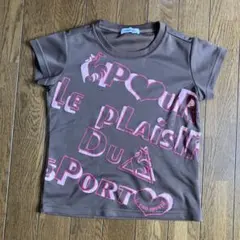 le coq sportif ブラウン Tシャツ　130 ルコックのサムネイル