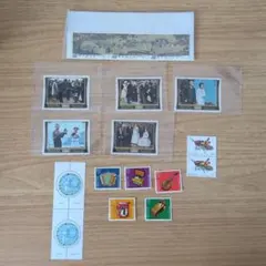 外国切手いろいろ　17枚　未使用