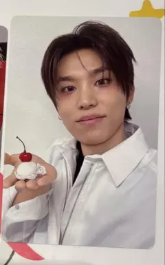 TREASURE ジョンウ はぴだんぶいカフェ 特典トレカ