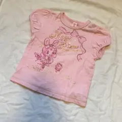 メゾピアノ　半袖Tシャツ　カットソー　90 ベリエちゃん　バレリーナ　保育園