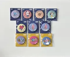 BT21 ピンバッジセット 10個セット