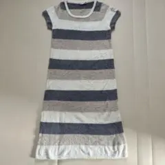 piqué ストライプルームウェア 半袖