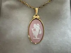 Wedgwood ピンクセラミック ネックレス