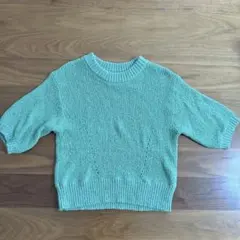 ミントグリーン ニット