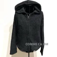 COMME CA ISM☆ボア生地フードパーカー　Mサイズ