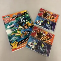 ポケットモンスター デコキャラシールホルダー 3冊セット