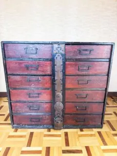 伝統工芸品・岩谷堂箪笥 茶棚/桜木家具店 謹製/約高さ95cm幅85cm