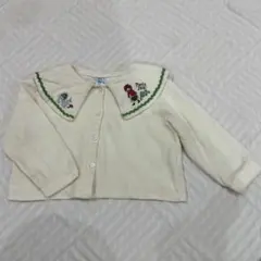 Petit Jam アイボリー カーディガン 90