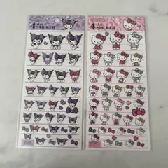 4サイズステッカー ギャルキティ　ギャルクロミ　セット