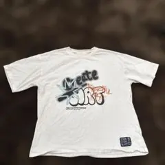 グラフィティ風ホワイトTシャツ 13-14歳