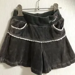 ハッシュアッシュ コーデュロイ キュロットスカート