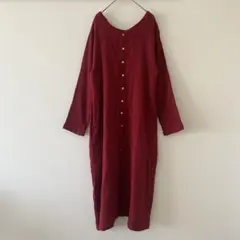 ◉美品◉08Mab ゼロハチマブ コットンダブルガーゼ前後2wayワンピース