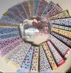 【正規品】ボンボンドロップシール 65枚セット（たまごっち・サンリオ・人気柄）