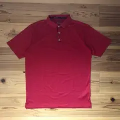 adidas GOLF アディダス ゴルフ　半袖ポロシャツ　レッド　M