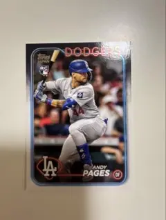 ドジャース　topps アンディ　パヘス　ルーキーカード