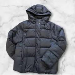 ボ*ロ様 GUブラックダウンジャケット Sサイズ　撥水加工　B193