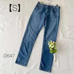 ユニクロ EZYジーンズ スキニーデニム ストレッチ　UNIQLO 【S】