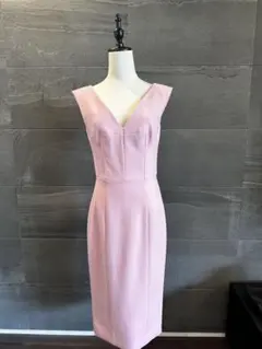 【美品】ドルガバ ひざ丈ワンピース ピンクのサムネイル