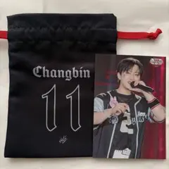 Stray Kids VR ランダム 巾着ポーチ トレカ チャンビン