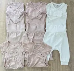 H&M ベビー肌着8点セット 60 美品