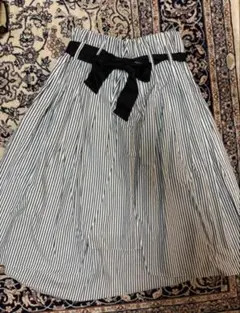 soeur ストライプ フレアスカート リボンのサムネイル