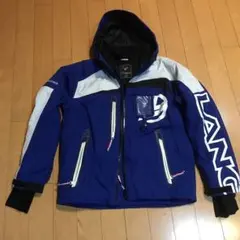 一粒万倍日セール‼️ LANGE スキージャケットとパンツ　BLUE 上下 LANGE×ROSSIGNOL スキーウェア上下 セットアップ 高機能 - メルカリ