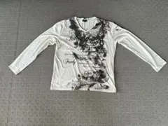 グラフィックプリント Vネック Tシャツ 3L