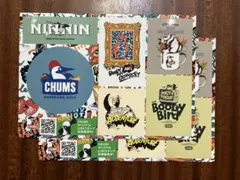 CHUMS チャムス ステッカーシート 2枚セット