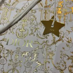 DIOR 紙袋　ディオール　ショッパー　2025 ホリデーラッピング
