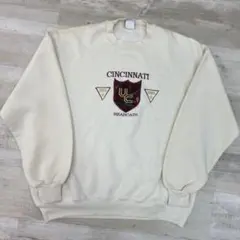 H*.様 古着 90年代 CS カレッジ刺繍スウェット XL USA製