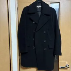 VANQUISH ロングピーコートS ブラック