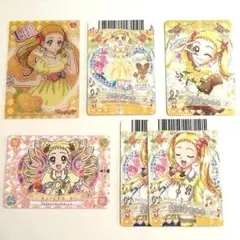 豪華9枚】春日野うらら（キュアレモネード）シールセット☆変身前後