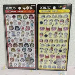国内正規品 ボンボンドロップシールミニ スヌーピー フレンズ たくさん