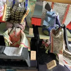 和紙人形4体〜源氏物語よりＥ
