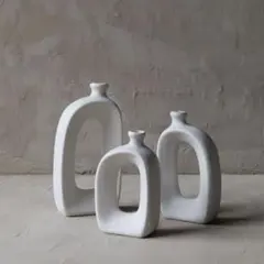 フラワーベース　オブジェ　3個セット