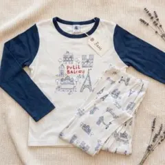 プチバトー（PETIT BATEAU）キッズパジャマ 8ans 128cmのサムネイル