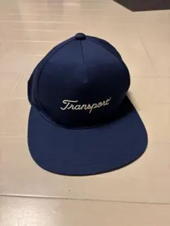 CLUBHAUS × TRANSPORT キャップ ネイビー