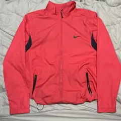NIKE 00s nylon jacket pink 短丈 y2k ドローコード - メルカリ
