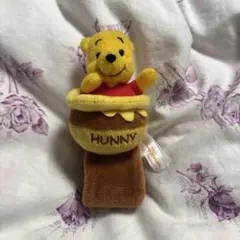 ディズニーランド くまのプーさん ハニーポット リストバンド キーホルダー