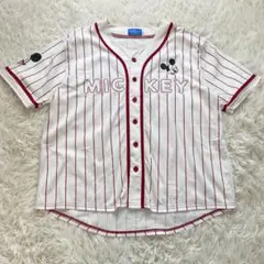 超美品】ディズニー ベースボールシャツ 野球ユニフォーム 海外限定