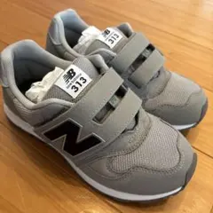 New Balance PO313JGY 20.5cm グレー スニーカー