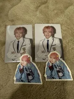 西畑大吾 なにわ男子 ファミクラ盤トレカ＋シール×2セット