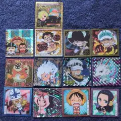 ワンピース　ウエハース　シール　開封品セット