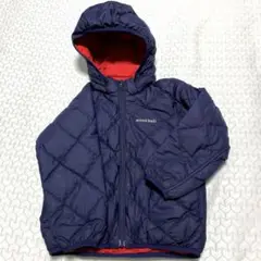キッズ　mont-bell ダウンコート リバーシブル　サイズ110