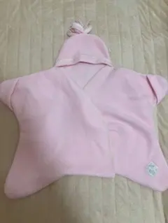 星型フリースおくるみ ピンク