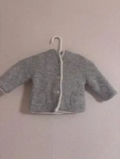 GAP 裏ボアクマさんセーター グレー 6-12month