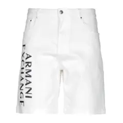 新品65%OFF アルマーニエクスチェンジ デニムショートパンツ 31 白のサムネイル
