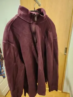 ハーフジップ ブルゾン