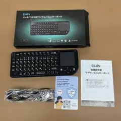 【動作未確認】EWin タッチパッド付きワイヤレスミニキーボード